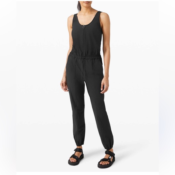 lululemon athletica Pants - Lululemon Shift In Time Black Jumpsuit